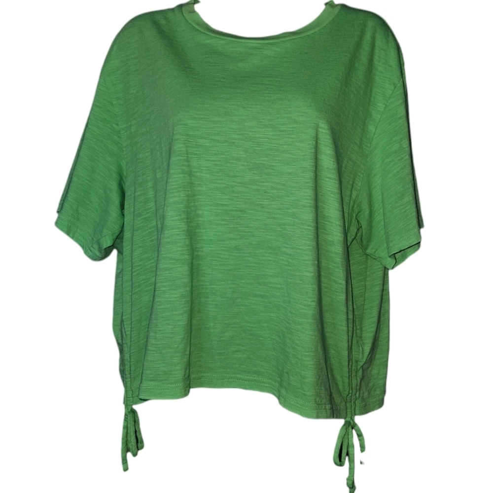 NWT Universal Thread Short Sleeve Side Tie Crop Top